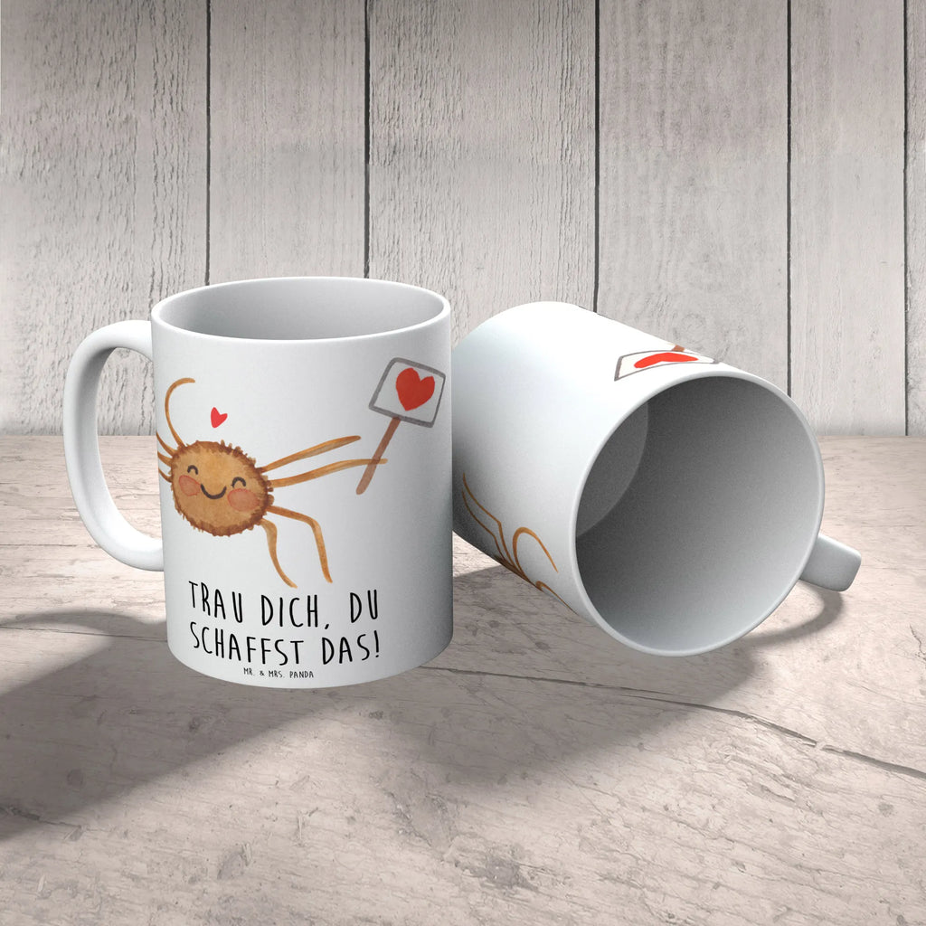 Tasse Angst überwinden Tasse, Kaffeetasse, Teetasse, Becher, Kaffeebecher, Teebecher, Keramiktasse, Porzellantasse, Büro Tasse, Geschenk Tasse, Tasse Sprüche, Tasse Motive, Kaffeetassen, Tasse bedrucken, Designer Tasse, Cappuccino Tassen, Schöne Teetassen