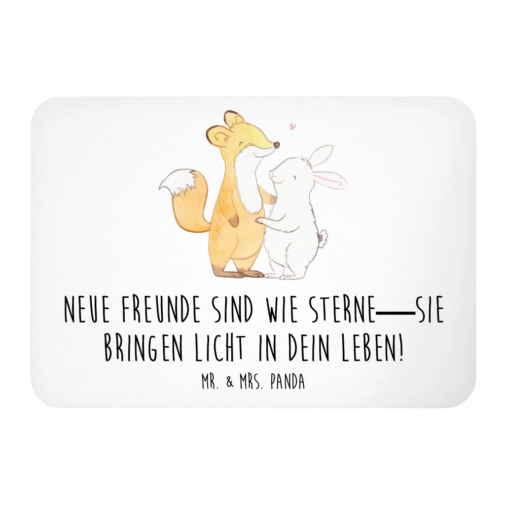 Magnet Neue Freunde finden Kühlschrankmagnet, Pinnwandmagnet, Souvenir Magnet, Motivmagnete, Dekomagnet, Whiteboard Magnet, Notiz Magnet, Kühlschrank Dekoration