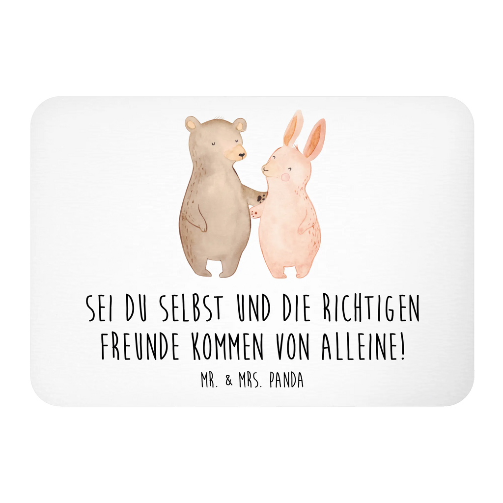 Magnet Neue Freunde finden Kühlschrankmagnet, Pinnwandmagnet, Souvenir Magnet, Motivmagnete, Dekomagnet, Whiteboard Magnet, Notiz Magnet, Kühlschrank Dekoration