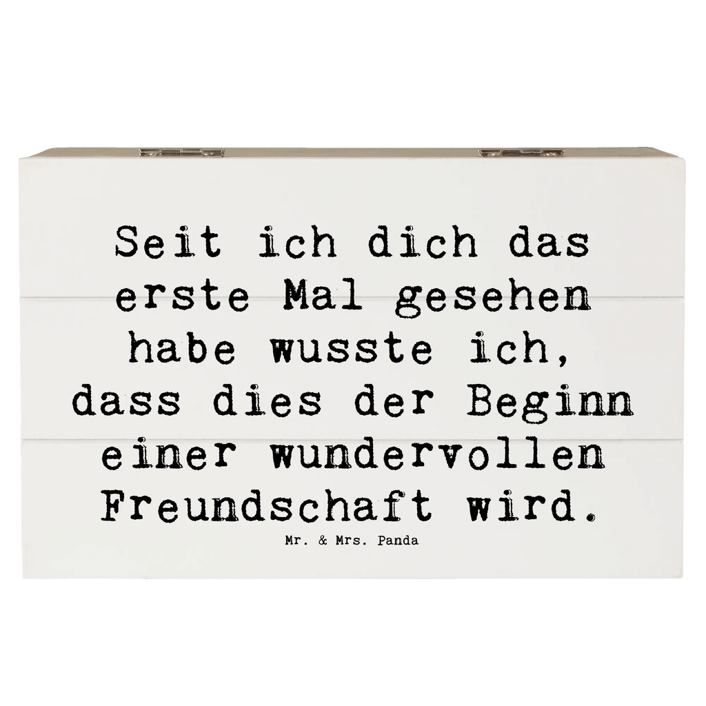 Holzkiste Spruch Neue Freunde finden Holzkiste, Kiste, Schatzkiste, Truhe, Schatulle, XXL, Erinnerungsbox, Erinnerungskiste, Dekokiste, Aufbewahrungsbox, Geschenkbox, Geschenkdose