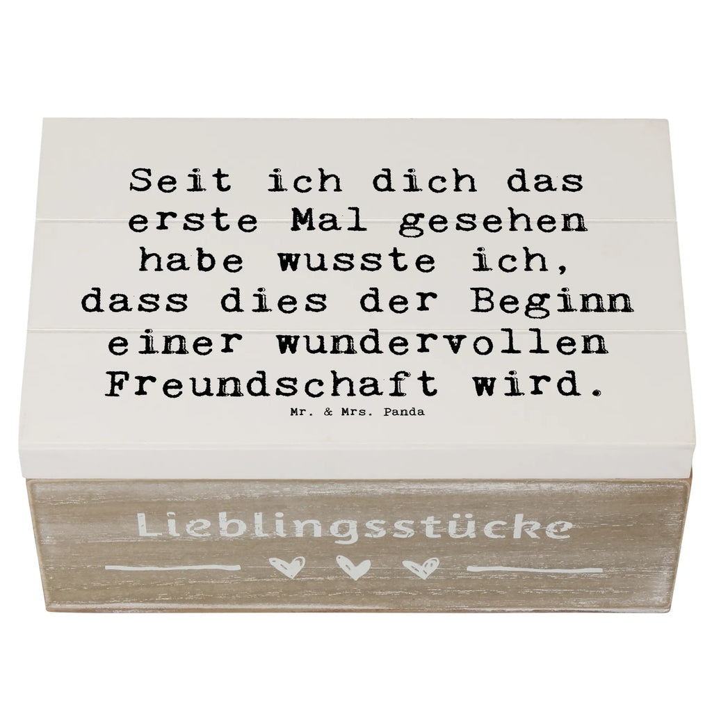 Holzkiste Spruch Neue Freunde finden Holzkiste, Kiste, Schatzkiste, Truhe, Schatulle, XXL, Erinnerungsbox, Erinnerungskiste, Dekokiste, Aufbewahrungsbox, Geschenkbox, Geschenkdose