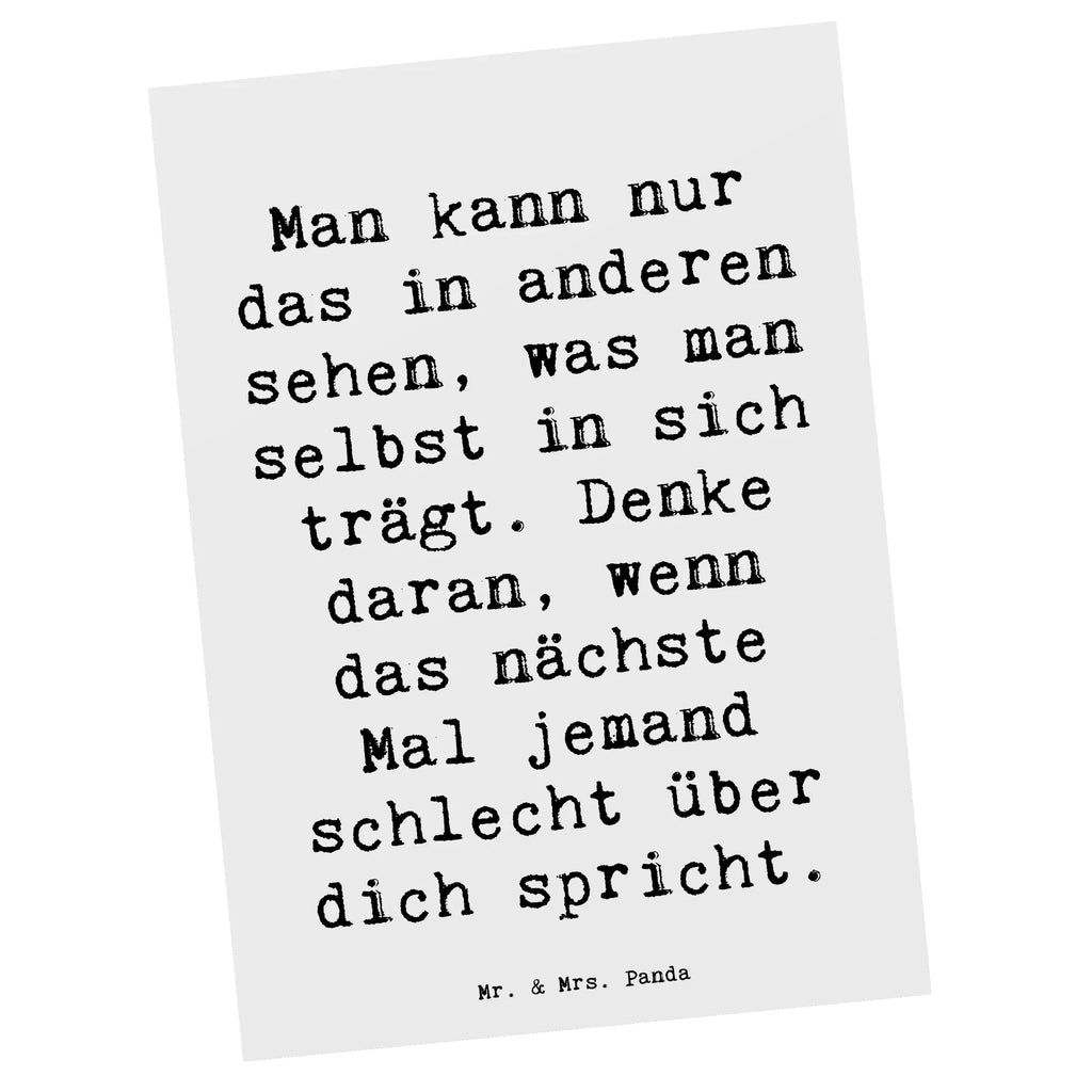 Postkarte Spruch Mobbing bewältigen Spiegelbild Postkarte, Karte, Geschenkkarte, Grußkarte, Einladung, Ansichtskarte, Geburtstagskarte, Einladungskarte, Dankeskarte, Ansichtskarten, Einladung Geburtstag, Einladungskarten Geburtstag