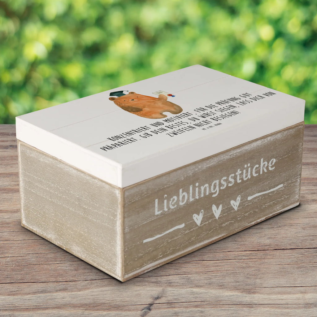 Holzkiste Prüfungen bestehen Holzkiste, Kiste, Schatzkiste, Truhe, Schatulle, XXL, Erinnerungsbox, Erinnerungskiste, Dekokiste, Aufbewahrungsbox, Geschenkbox, Geschenkdose