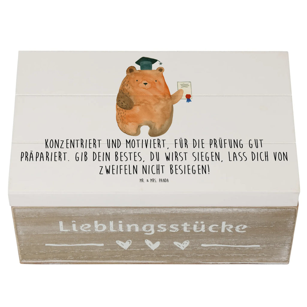 Holzkiste Prüfungen bestehen Holzkiste, Kiste, Schatzkiste, Truhe, Schatulle, XXL, Erinnerungsbox, Erinnerungskiste, Dekokiste, Aufbewahrungsbox, Geschenkbox, Geschenkdose