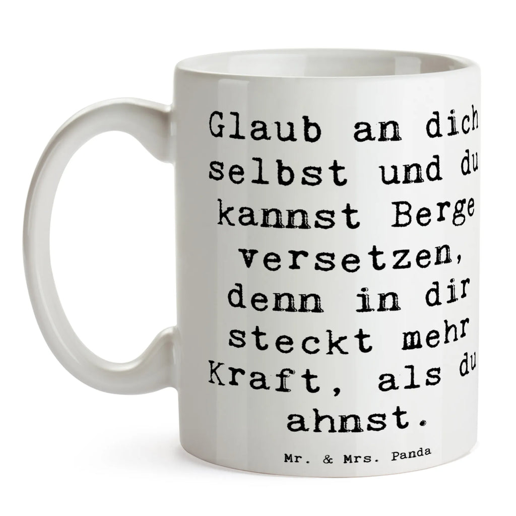 Tasse Spruch Selbstvertrauen stärken Tasse, Kaffeetasse, Teetasse, Becher, Kaffeebecher, Teebecher, Keramiktasse, Porzellantasse, Büro Tasse, Geschenk Tasse, Tasse Sprüche, Tasse Motive, Kaffeetassen, Tasse bedrucken, Designer Tasse, Cappuccino Tassen, Schöne Teetassen