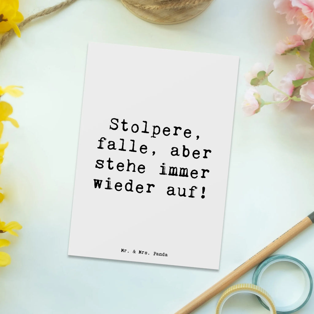 Postkarte Spruch Fehler machen und daraus lernen Postkarte, Karte, Geschenkkarte, Grußkarte, Einladung, Ansichtskarte, Geburtstagskarte, Einladungskarte, Dankeskarte, Ansichtskarten, Einladung Geburtstag, Einladungskarten Geburtstag