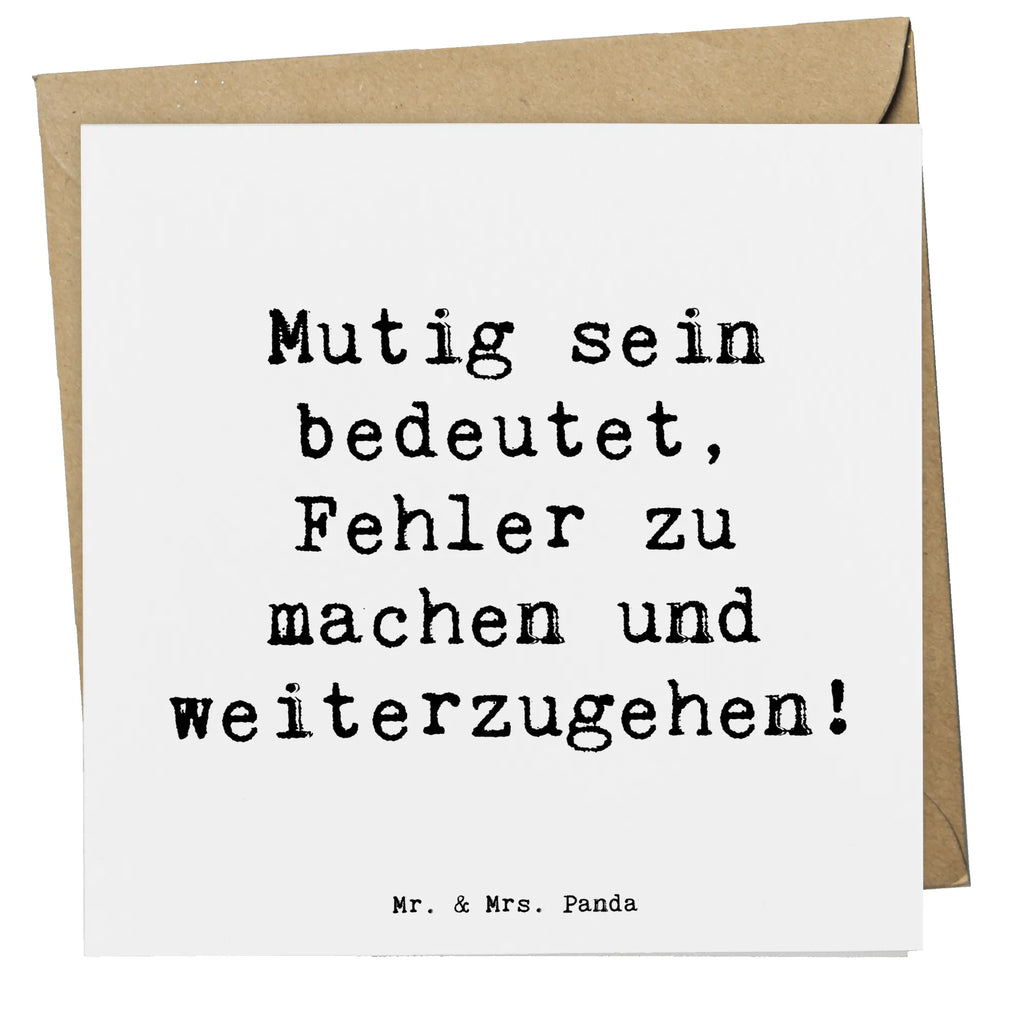 Deluxe Karte Spruch Fehler machen Lernen Karte, Grußkarte, Klappkarte, Einladungskarte, Glückwunschkarte, Hochzeitskarte, Geburtstagskarte, Hochwertige Grußkarte, Hochwertige Klappkarte