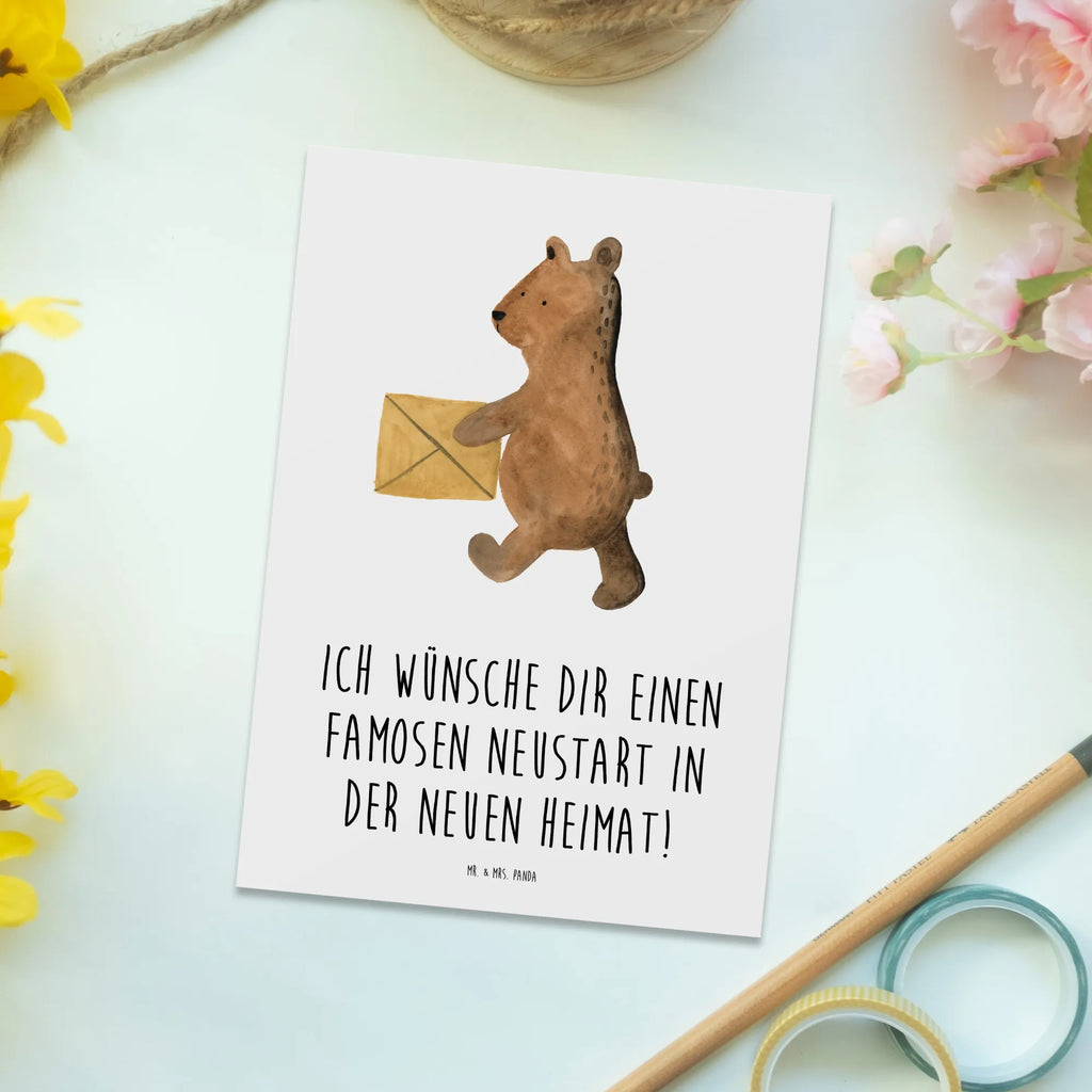 Postkarte Neustart Umzug Postkarte, Karte, Geschenkkarte, Grußkarte, Einladung, Ansichtskarte, Geburtstagskarte, Einladungskarte, Dankeskarte, Ansichtskarten, Einladung Geburtstag, Einladungskarten Geburtstag