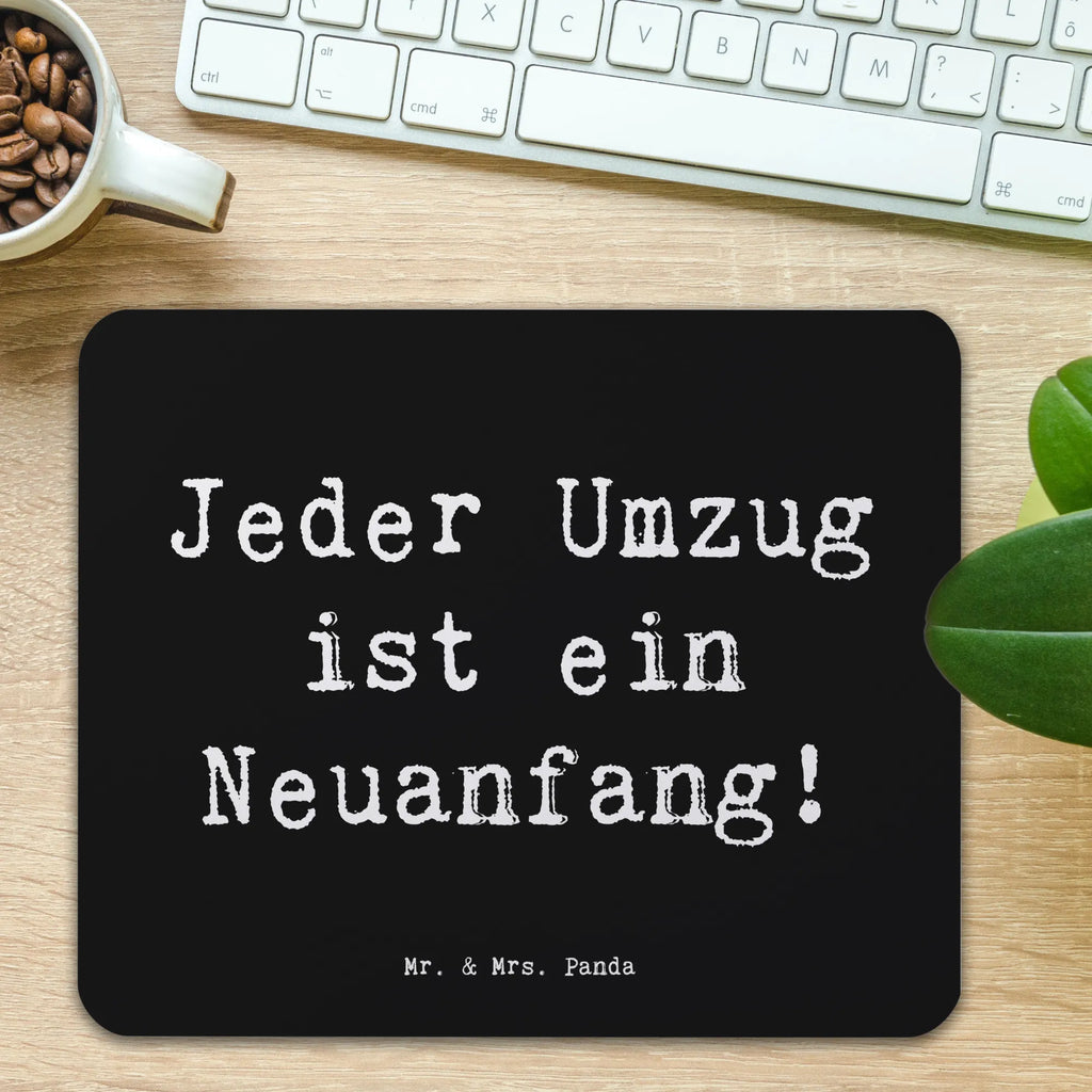 Mauspad Spruch Umzug Neuanfang Mousepad, Computer zubehör, Büroausstattung, PC Zubehör, Arbeitszimmer, Mauspad, Einzigartiges Mauspad, Designer Mauspad, Mausunterlage, Mauspad Büro