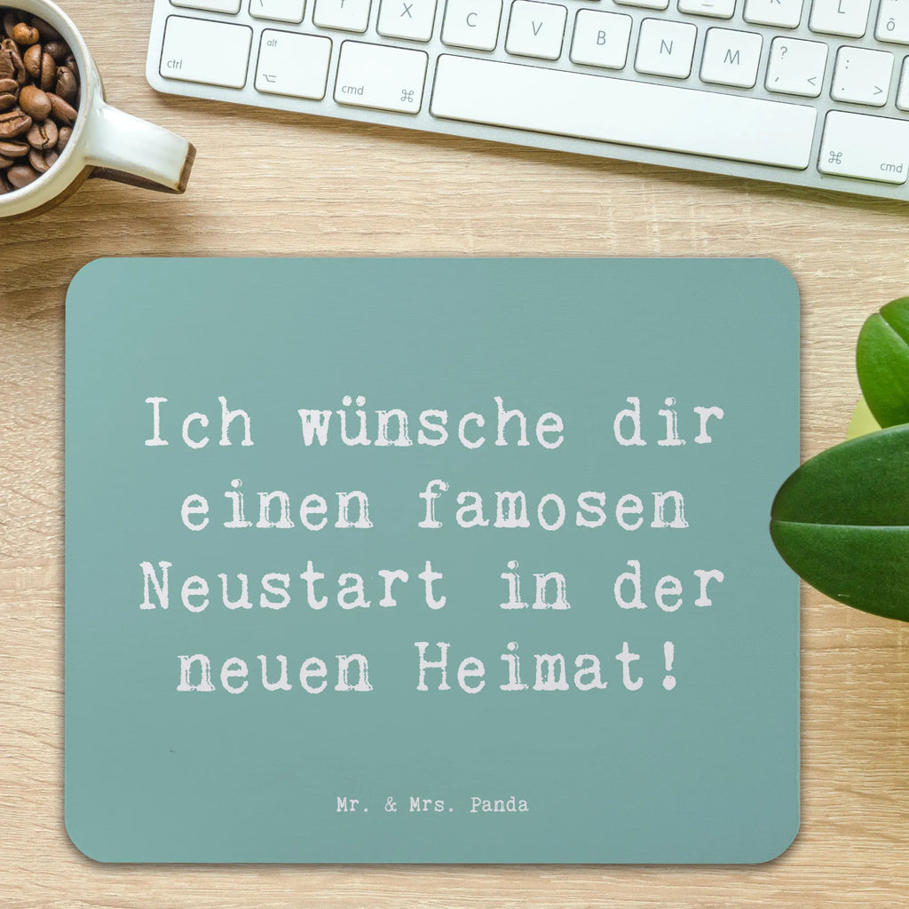 Mauspad Spruch Neustart Umzug Mousepad, Computer zubehör, Büroausstattung, PC Zubehör, Arbeitszimmer, Mauspad, Einzigartiges Mauspad, Designer Mauspad, Mausunterlage, Mauspad Büro