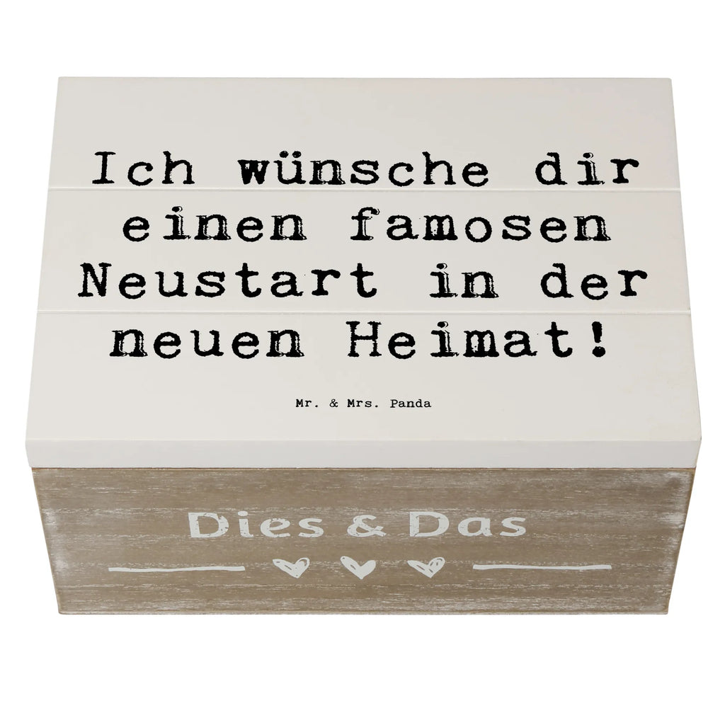 Holzkiste Spruch Neustart Umzug Holzkiste, Kiste, Schatzkiste, Truhe, Schatulle, XXL, Erinnerungsbox, Erinnerungskiste, Dekokiste, Aufbewahrungsbox, Geschenkbox, Geschenkdose