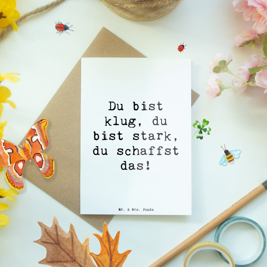 Grußkarte Spruch Erster Schultag Motivation Grußkarte, Klappkarte, Einladungskarte, Glückwunschkarte, Hochzeitskarte, Geburtstagskarte, Karte, Ansichtskarten