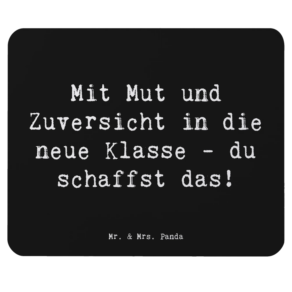 Mauspad Spruch Erster Schultag Mut und Zuversicht Mousepad, Computer zubehör, Büroausstattung, PC Zubehör, Arbeitszimmer, Mauspad, Einzigartiges Mauspad, Designer Mauspad, Mausunterlage, Mauspad Büro