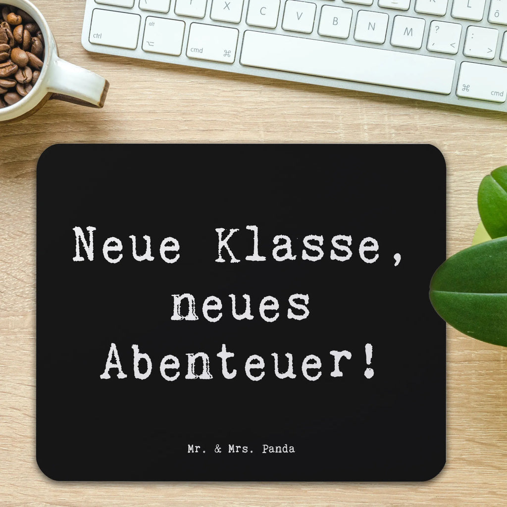 Mauspad Spruch Erster Schultag Abenteuer Mousepad, Computer zubehör, Büroausstattung, PC Zubehör, Arbeitszimmer, Mauspad, Einzigartiges Mauspad, Designer Mauspad, Mausunterlage, Mauspad Büro