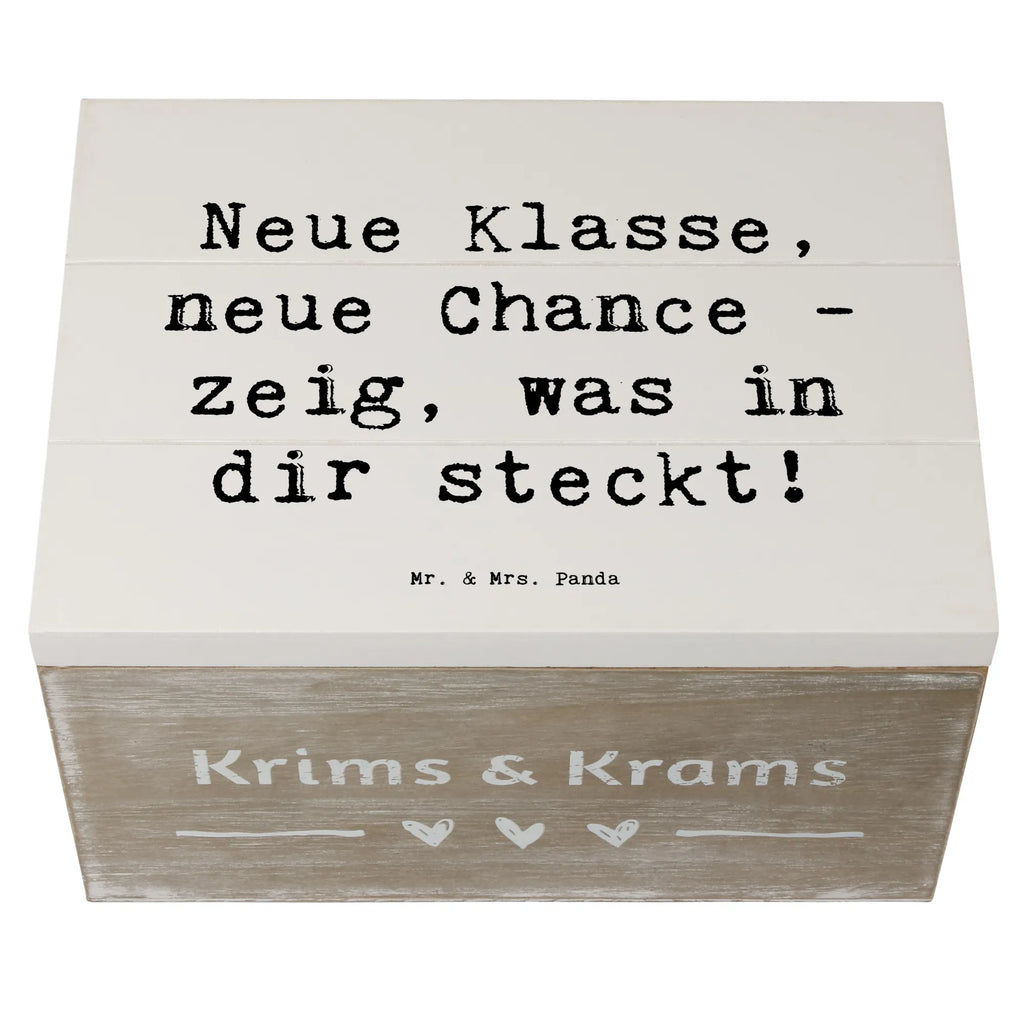 Holzkiste Spruch Erster Schultag Neue Klasse Holzkiste, Kiste, Schatzkiste, Truhe, Schatulle, XXL, Erinnerungsbox, Erinnerungskiste, Dekokiste, Aufbewahrungsbox, Geschenkbox, Geschenkdose