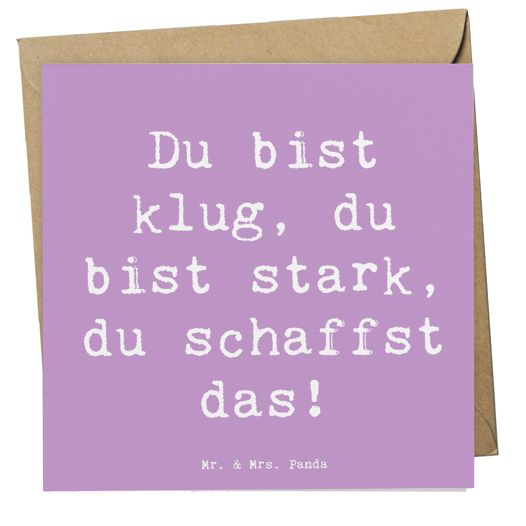 Deluxe Karte Spruch Erster Schultag Motivation Karte, Grußkarte, Klappkarte, Einladungskarte, Glückwunschkarte, Hochzeitskarte, Geburtstagskarte, Hochwertige Grußkarte, Hochwertige Klappkarte