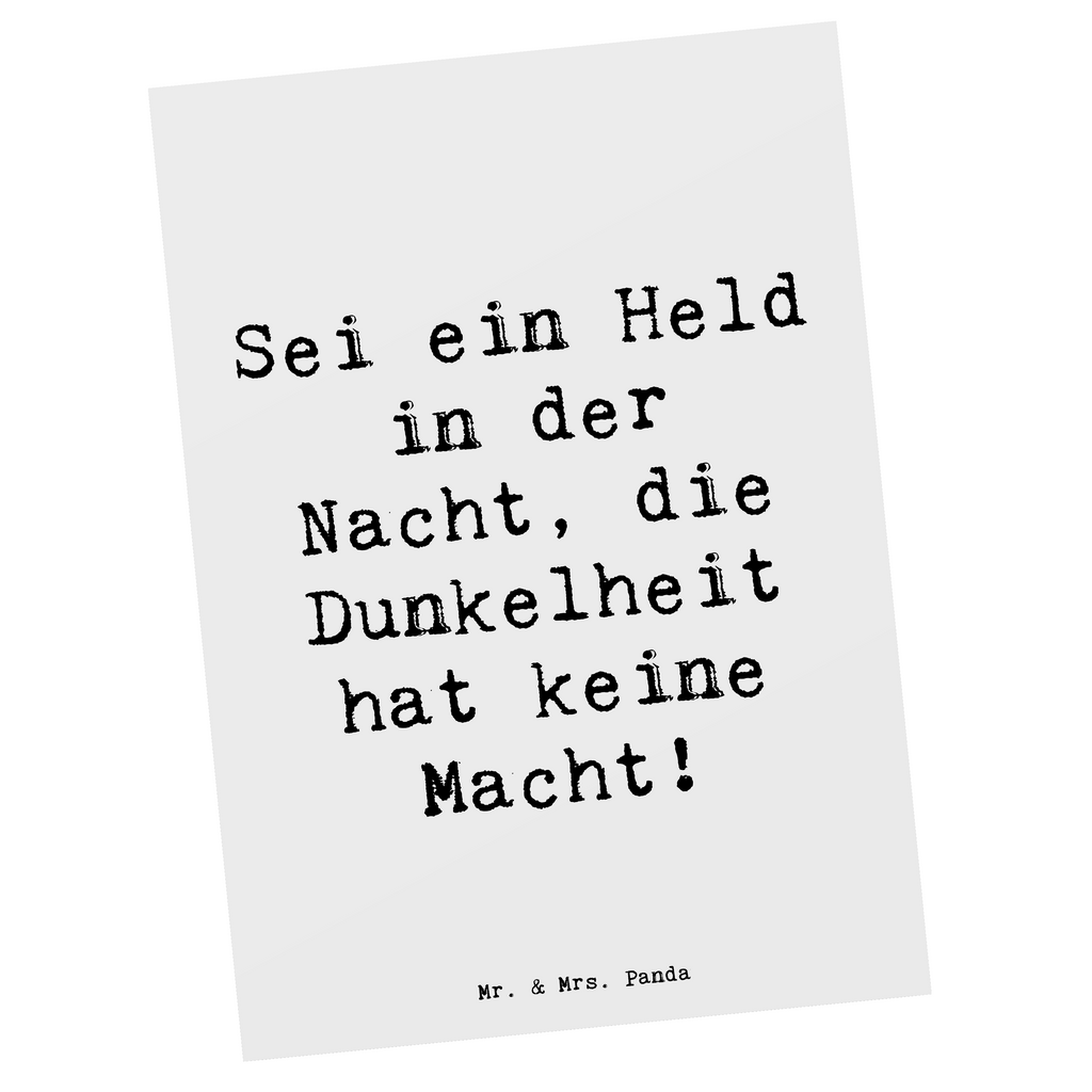 Postkarte Spruch Angst vor Dunkelheit überwinden Postkarte, Karte, Geschenkkarte, Grußkarte, Einladung, Ansichtskarte, Geburtstagskarte, Einladungskarte, Dankeskarte, Ansichtskarten, Einladung Geburtstag, Einladungskarten Geburtstag