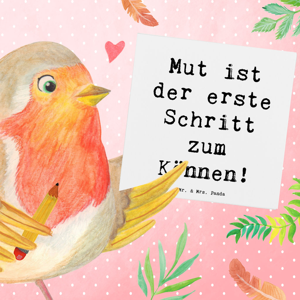 Deluxe Karte Spruch Sich in einer neuen Sportart versuchen Karte, Grußkarte, Klappkarte, Einladungskarte, Glückwunschkarte, Hochzeitskarte, Geburtstagskarte, Hochwertige Grußkarte, Hochwertige Klappkarte