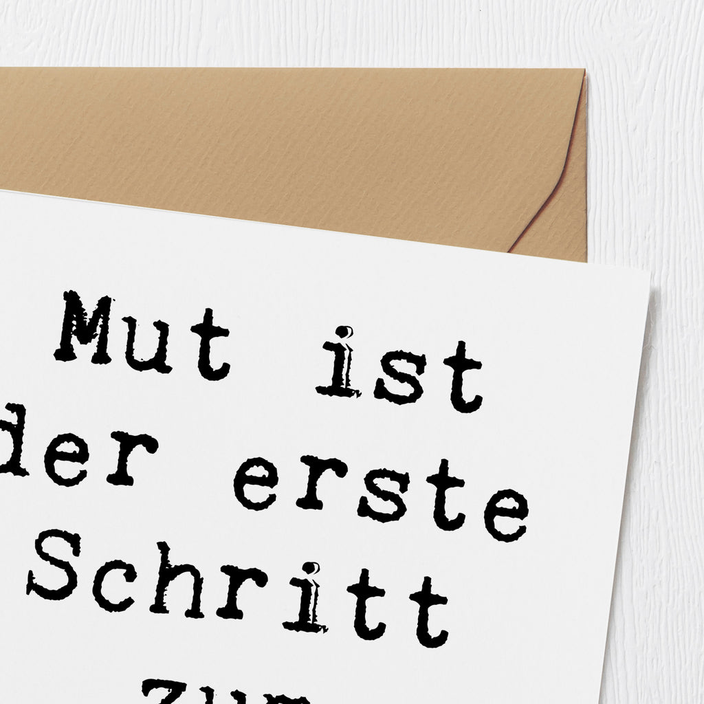 Deluxe Karte Spruch Sich in einer neuen Sportart versuchen Karte, Grußkarte, Klappkarte, Einladungskarte, Glückwunschkarte, Hochzeitskarte, Geburtstagskarte, Hochwertige Grußkarte, Hochwertige Klappkarte