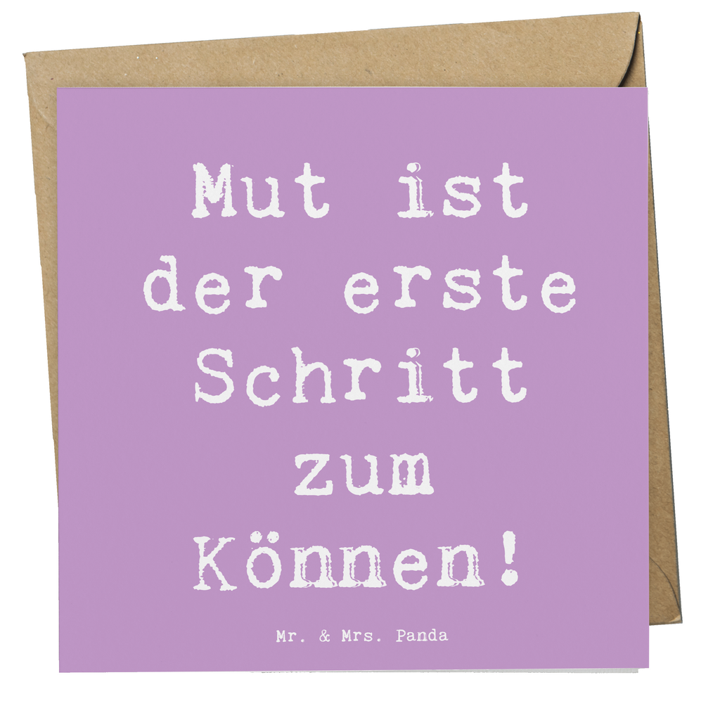 Deluxe Karte Spruch Sich in einer neuen Sportart versuchen Karte, Grußkarte, Klappkarte, Einladungskarte, Glückwunschkarte, Hochzeitskarte, Geburtstagskarte, Hochwertige Grußkarte, Hochwertige Klappkarte