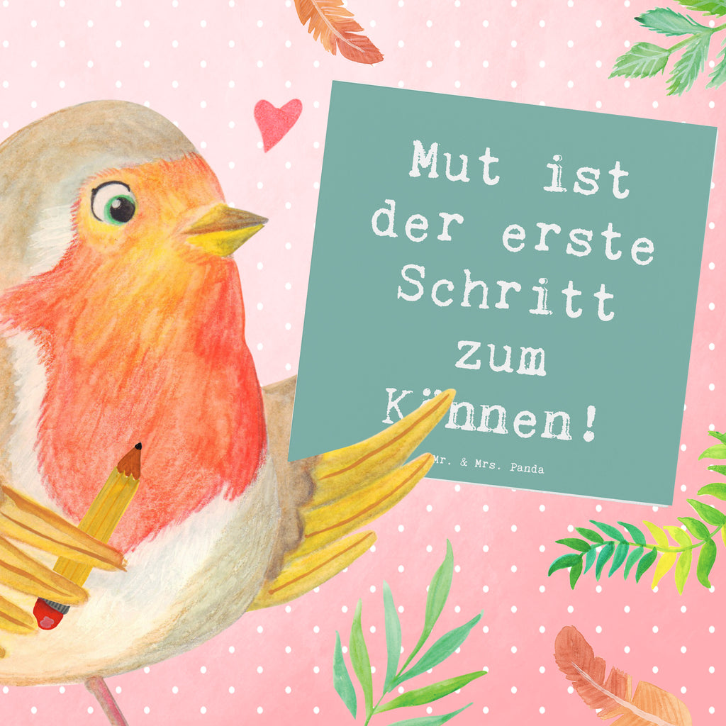 Deluxe Karte Spruch Sich in einer neuen Sportart versuchen Karte, Grußkarte, Klappkarte, Einladungskarte, Glückwunschkarte, Hochzeitskarte, Geburtstagskarte, Hochwertige Grußkarte, Hochwertige Klappkarte