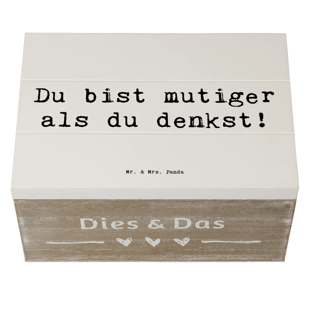 Holzkiste Spruch Alleine schlafen lernen Mutiger als gedacht Holzkiste, Kiste, Schatzkiste, Truhe, Schatulle, XXL, Erinnerungsbox, Erinnerungskiste, Dekokiste, Aufbewahrungsbox, Geschenkbox, Geschenkdose