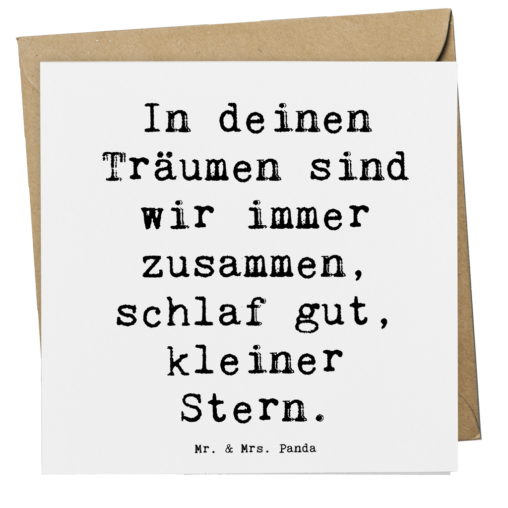 Deluxe Karte Spruch Alleine schlafen lernen Karte, Grußkarte, Klappkarte, Einladungskarte, Glückwunschkarte, Hochzeitskarte, Geburtstagskarte, Hochwertige Grußkarte, Hochwertige Klappkarte