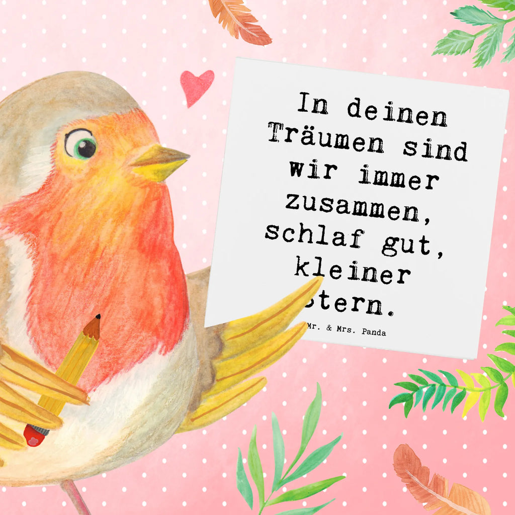 Deluxe Karte Spruch Alleine schlafen lernen Karte, Grußkarte, Klappkarte, Einladungskarte, Glückwunschkarte, Hochzeitskarte, Geburtstagskarte, Hochwertige Grußkarte, Hochwertige Klappkarte