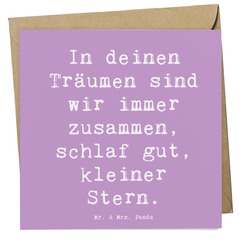 Deluxe Karte Spruch Alleine schlafen lernen Karte, Grußkarte, Klappkarte, Einladungskarte, Glückwunschkarte, Hochzeitskarte, Geburtstagskarte, Hochwertige Grußkarte, Hochwertige Klappkarte