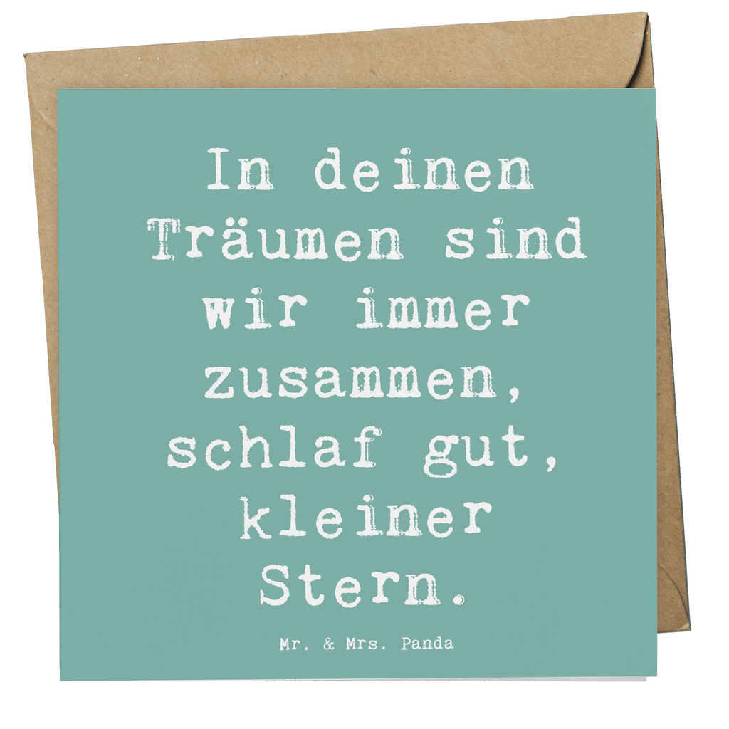 Deluxe Karte Spruch Alleine schlafen lernen Karte, Grußkarte, Klappkarte, Einladungskarte, Glückwunschkarte, Hochzeitskarte, Geburtstagskarte, Hochwertige Grußkarte, Hochwertige Klappkarte