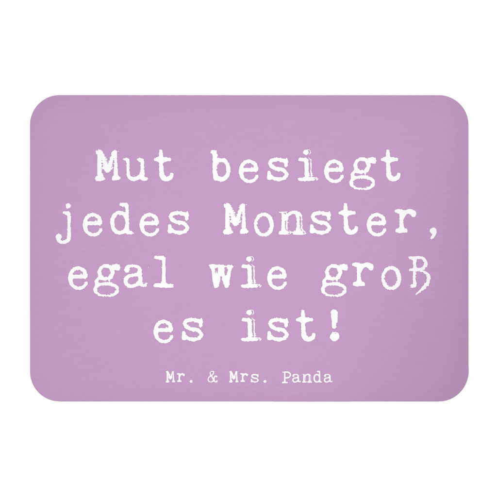 Magnet Spruch Ängste vor Monstern besiegen Kühlschrankmagnet, Pinnwandmagnet, Souvenir Magnet, Motivmagnete, Dekomagnet, Whiteboard Magnet, Notiz Magnet, Kühlschrank Dekoration