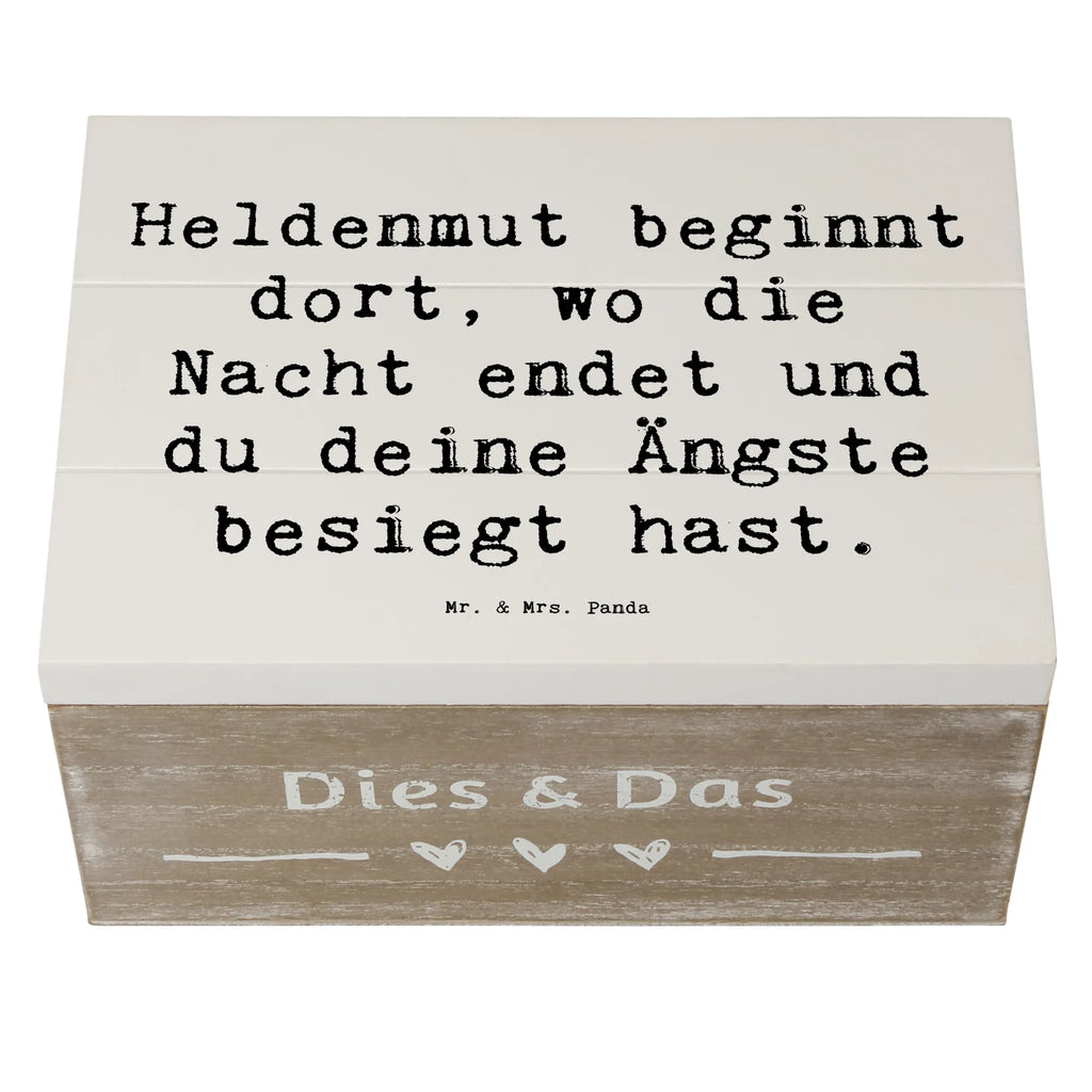 Holzkiste Spruch Ängste vor Monstern besiegen Holzkiste, Kiste, Schatzkiste, Truhe, Schatulle, XXL, Erinnerungsbox, Erinnerungskiste, Dekokiste, Aufbewahrungsbox, Geschenkbox, Geschenkdose