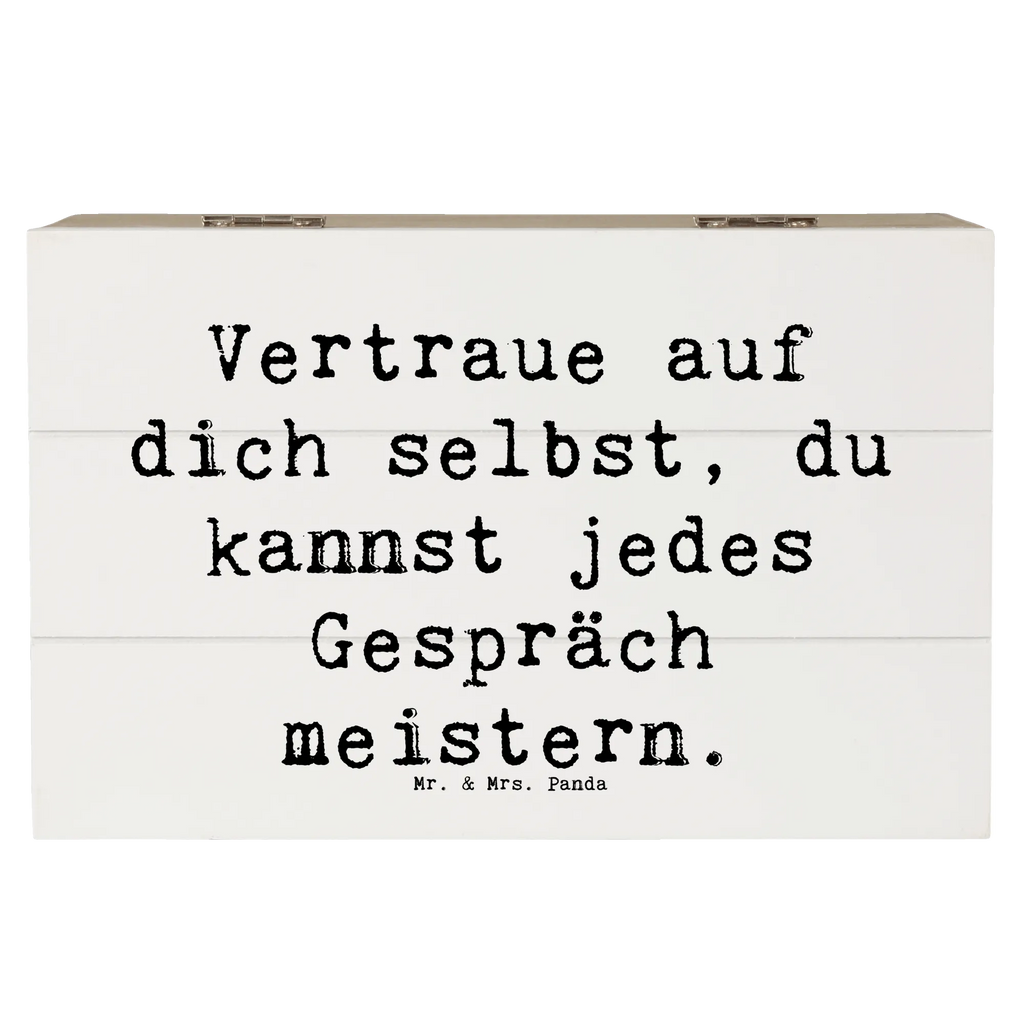 Holzkiste Spruch Ein schwieriges Gespräch führen Holzkiste, Kiste, Schatzkiste, Truhe, Schatulle, XXL, Erinnerungsbox, Erinnerungskiste, Dekokiste, Aufbewahrungsbox, Geschenkbox, Geschenkdose