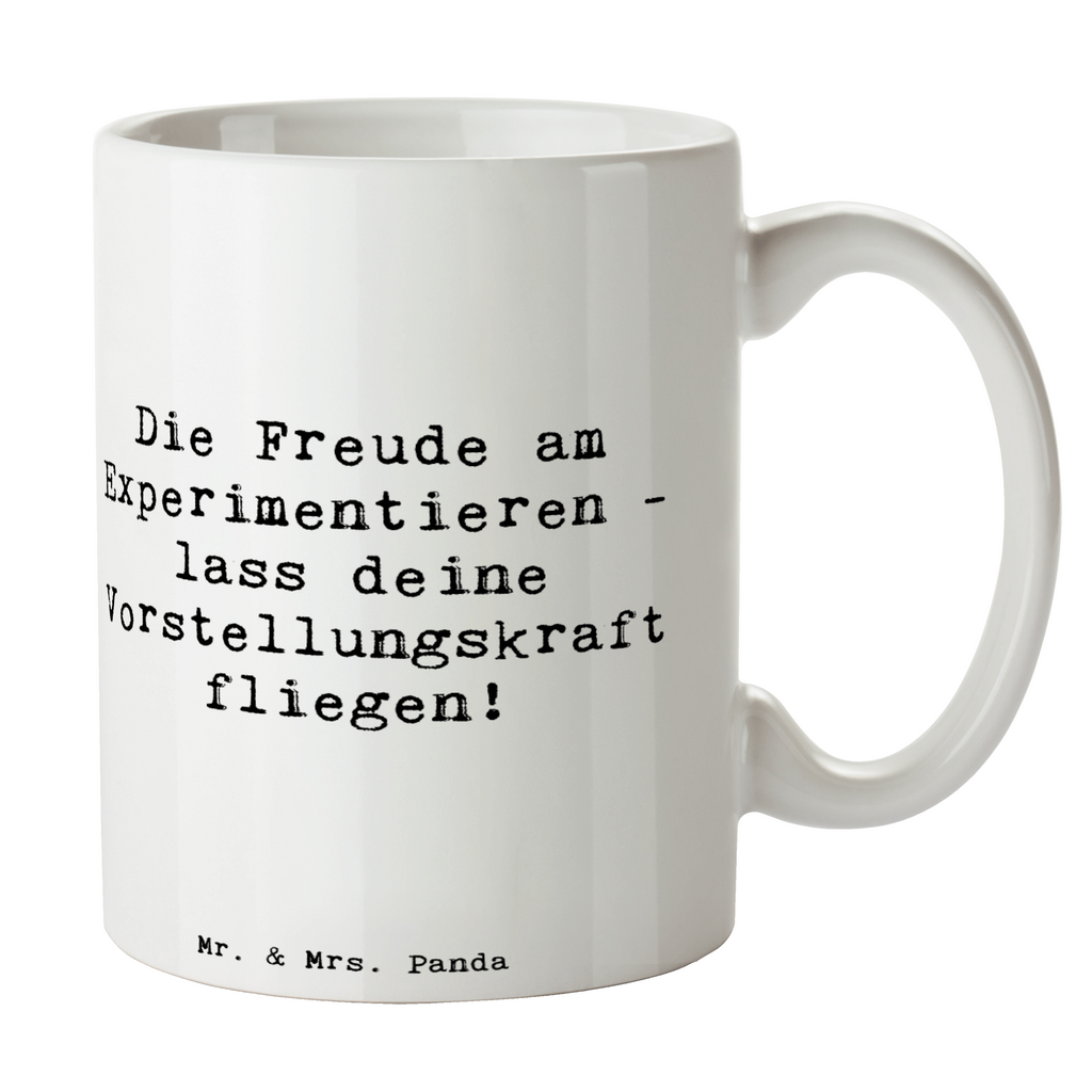 Tasse Spruch Die Freude am Experimentieren Tasse, Kaffeetasse, Teetasse, Becher, Kaffeebecher, Teebecher, Keramiktasse, Porzellantasse, Büro Tasse, Geschenk Tasse, Tasse Sprüche, Tasse Motive, Kaffeetassen, Tasse bedrucken, Designer Tasse, Cappuccino Tassen, Schöne Teetassen