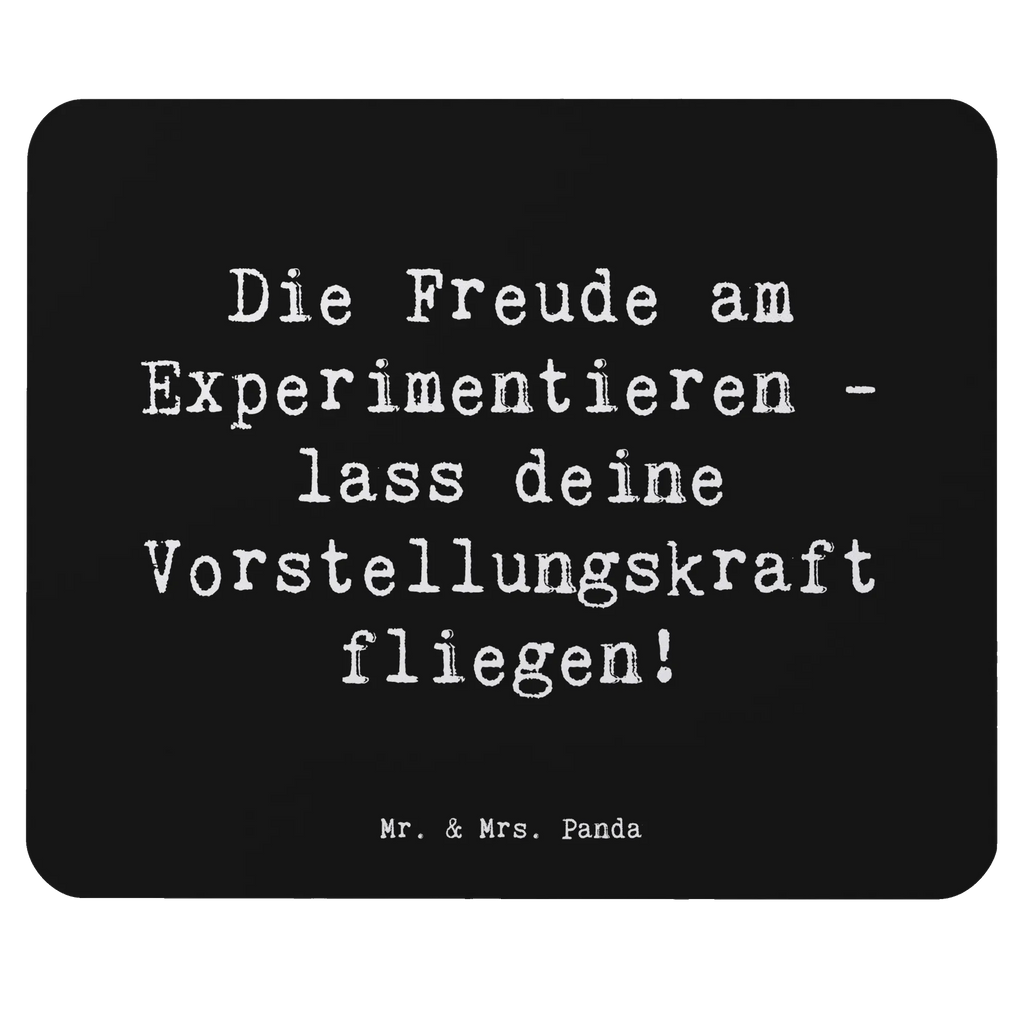 Mauspad Spruch Die Freude am Experimentieren Mousepad, Computer zubehör, Büroausstattung, PC Zubehör, Arbeitszimmer, Mauspad, Einzigartiges Mauspad, Designer Mauspad, Mausunterlage, Mauspad Büro