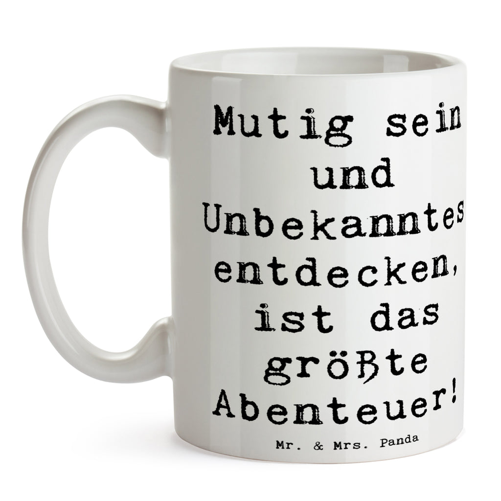 Tasse Spruch Unbekannte Orte erkunden Tasse, Kaffeetasse, Teetasse, Becher, Kaffeebecher, Teebecher, Keramiktasse, Porzellantasse, Büro Tasse, Geschenk Tasse, Tasse Sprüche, Tasse Motive, Kaffeetassen, Tasse bedrucken, Designer Tasse, Cappuccino Tassen, Schöne Teetassen