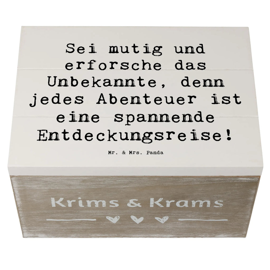 Holzkiste Spruch Unbekannte Orte erkunden Holzkiste, Kiste, Schatzkiste, Truhe, Schatulle, XXL, Erinnerungsbox, Erinnerungskiste, Dekokiste, Aufbewahrungsbox, Geschenkbox, Geschenkdose