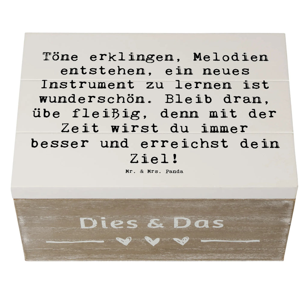 Holzkiste Spruch Ein neues Musikinstrument lernen Holzkiste, Kiste, Schatzkiste, Truhe, Schatulle, XXL, Erinnerungsbox, Erinnerungskiste, Dekokiste, Aufbewahrungsbox, Geschenkbox, Geschenkdose