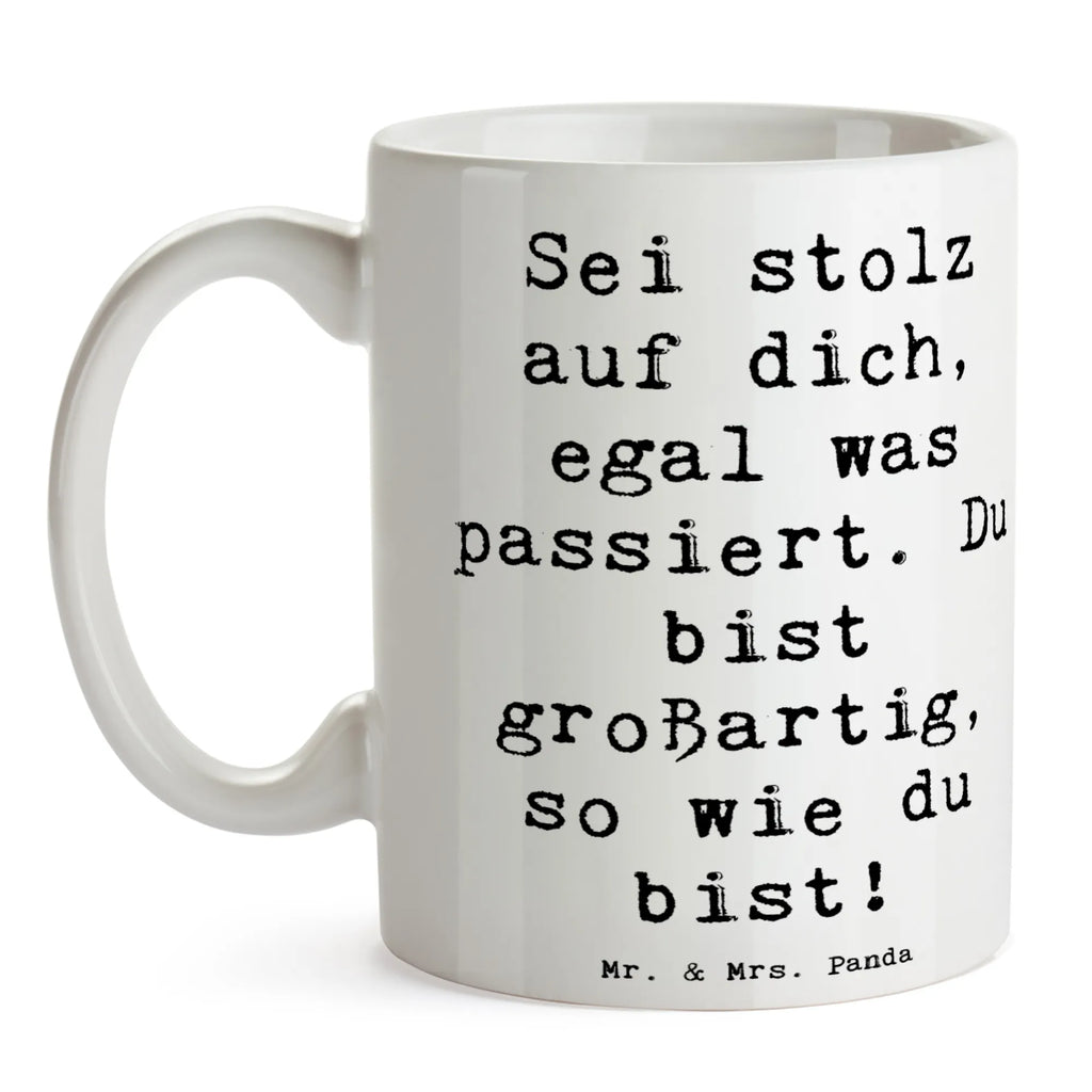 Tasse Spruch Mit Enttäuschungen umgehen Stolz Tasse, Kaffeetasse, Teetasse, Becher, Kaffeebecher, Teebecher, Keramiktasse, Porzellantasse, Büro Tasse, Geschenk Tasse, Tasse Sprüche, Tasse Motive, Kaffeetassen, Tasse bedrucken, Designer Tasse, Cappuccino Tassen, Schöne Teetassen