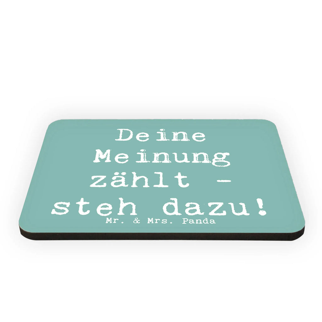 Magnet Spruch Mutig zu Meinungen Kühlschrankmagnet, Pinnwandmagnet, Souvenir Magnet, Motivmagnete, Dekomagnet, Whiteboard Magnet, Notiz Magnet, Kühlschrank Dekoration