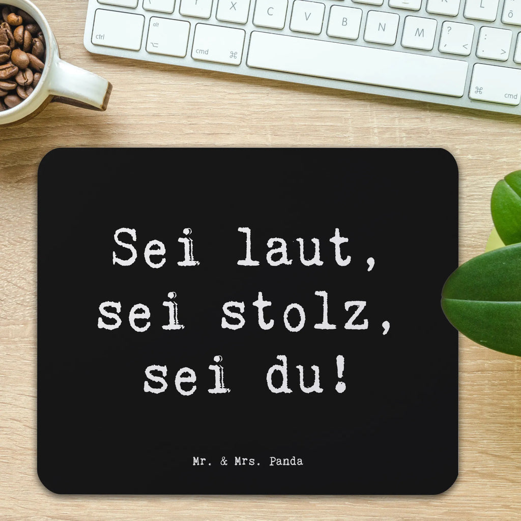 Mauspad Spruch Sei du Mutig Mousepad, Computer zubehör, Büroausstattung, PC Zubehör, Arbeitszimmer, Mauspad, Einzigartiges Mauspad, Designer Mauspad, Mausunterlage, Mauspad Büro