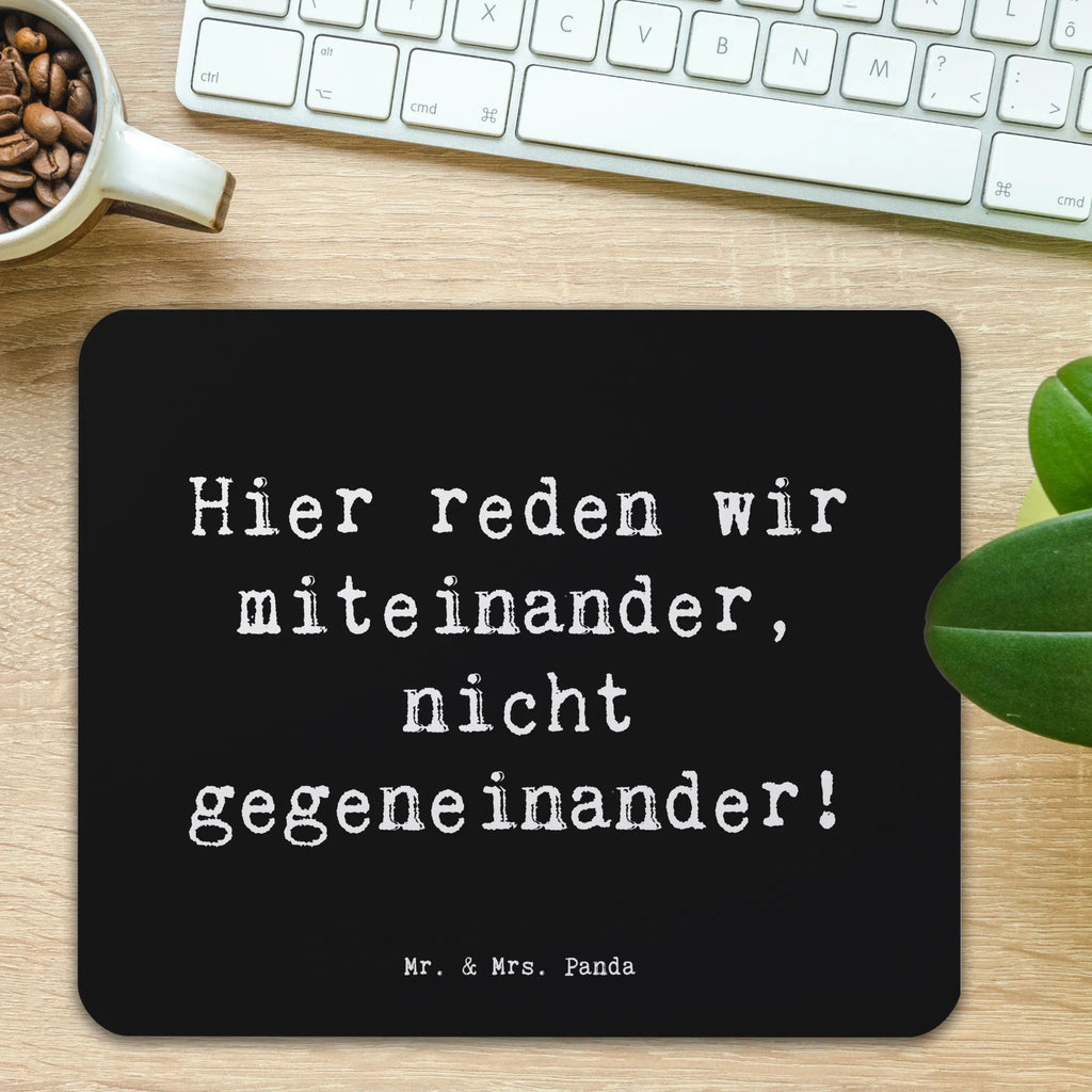 Mauspad Spruch Konflikte friedlich lösen Mousepad, Computer zubehör, Büroausstattung, PC Zubehör, Arbeitszimmer, Mauspad, Einzigartiges Mauspad, Designer Mauspad, Mausunterlage, Mauspad Büro