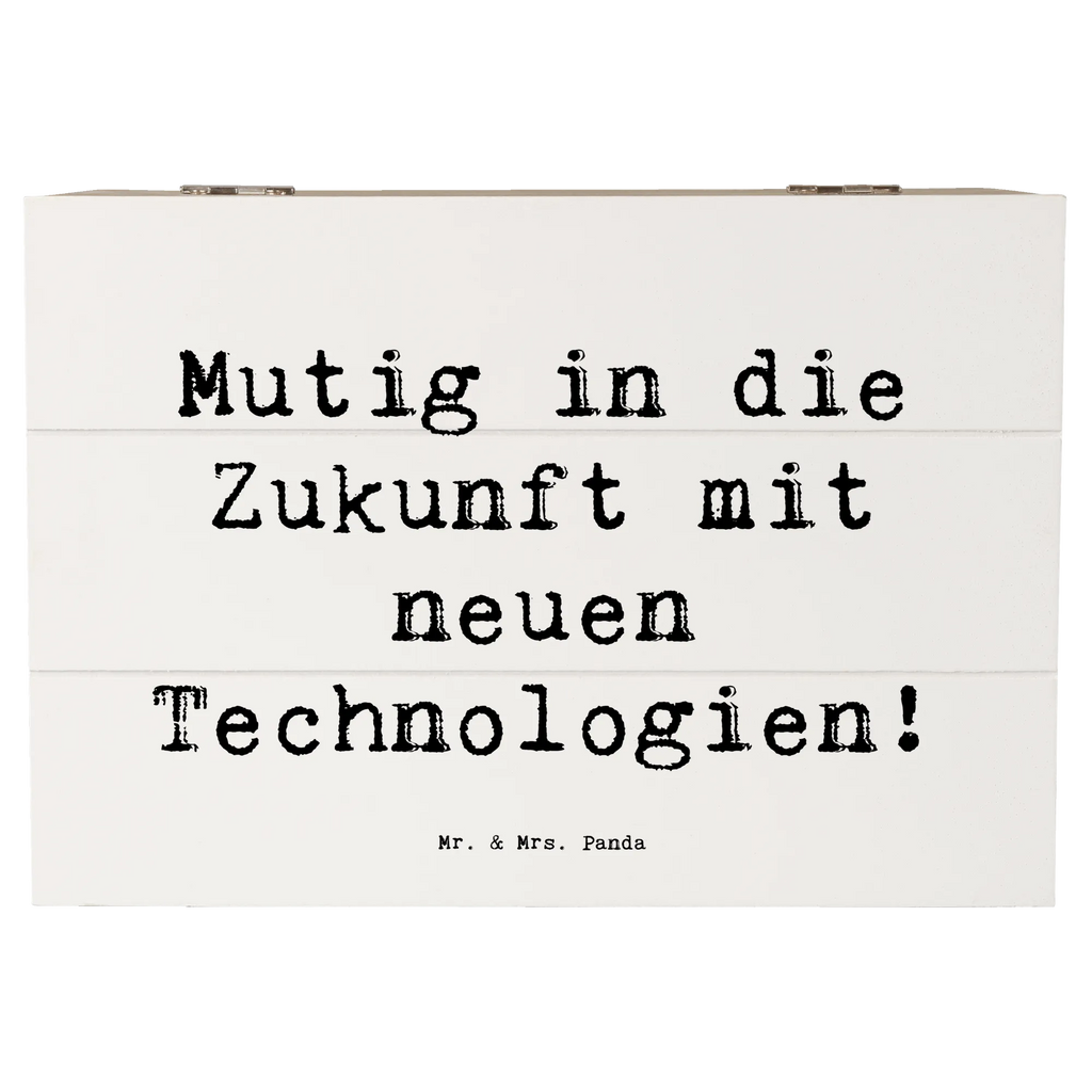 Holzkiste Spruch Neuen Technologien begegnen Holzkiste, Kiste, Schatzkiste, Truhe, Schatulle, XXL, Erinnerungsbox, Erinnerungskiste, Dekokiste, Aufbewahrungsbox, Geschenkbox, Geschenkdose