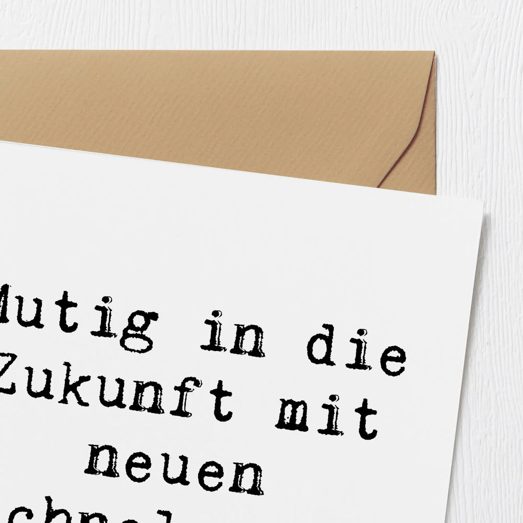 Deluxe Karte Spruch Neuen Technologien begegnen Karte, Grußkarte, Klappkarte, Einladungskarte, Glückwunschkarte, Hochzeitskarte, Geburtstagskarte, Hochwertige Grußkarte, Hochwertige Klappkarte