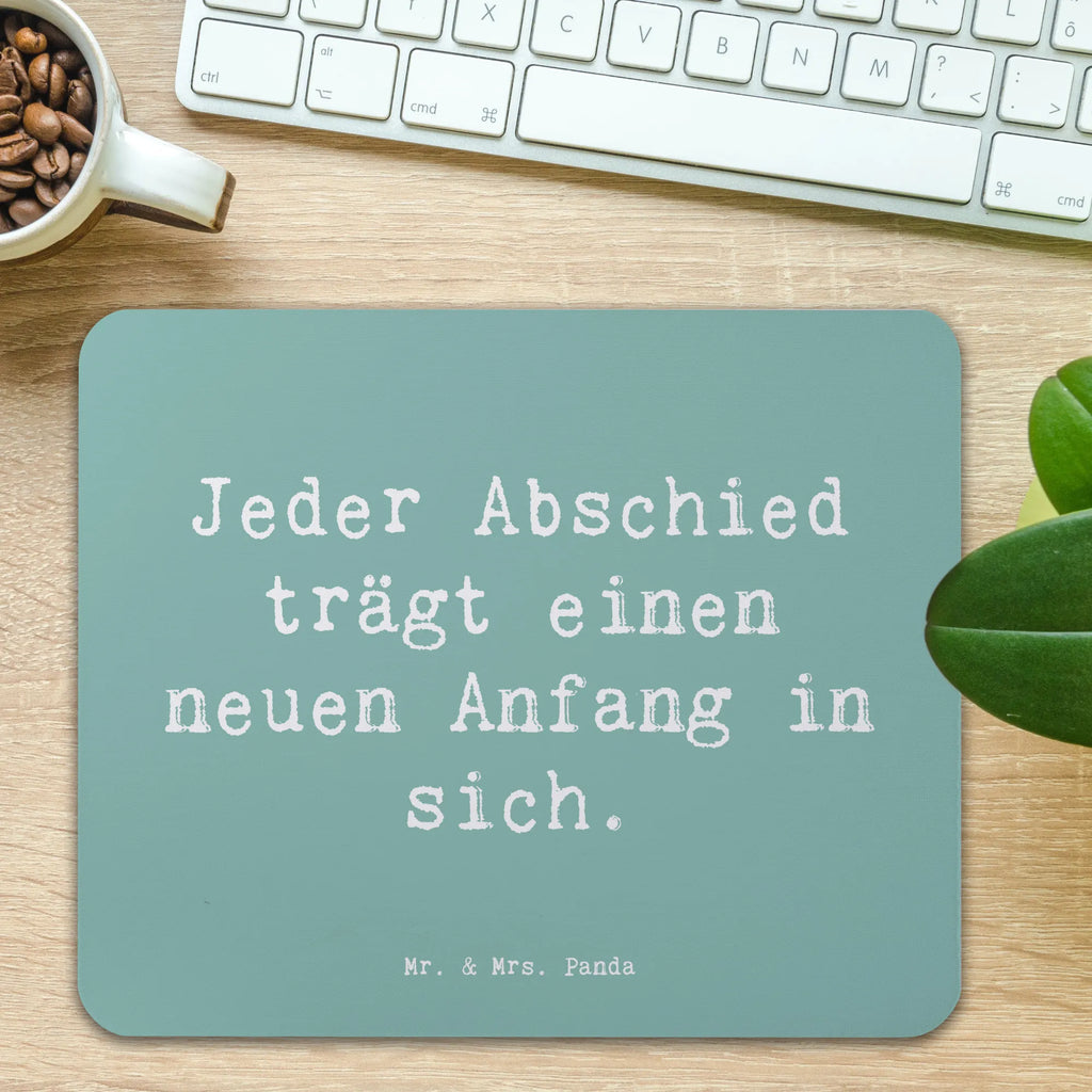 Mauspad Spruch Verluste betrauern und loslassen Mousepad, Computer zubehör, Büroausstattung, PC Zubehör, Arbeitszimmer, Mauspad, Einzigartiges Mauspad, Designer Mauspad, Mausunterlage, Mauspad Büro