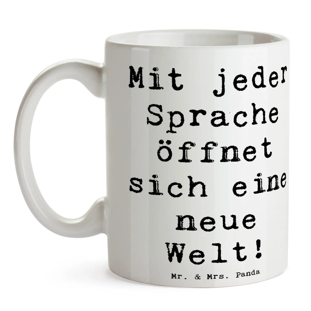 Tasse Spruch Sprachen lernen Tasse, Kaffeetasse, Teetasse, Becher, Kaffeebecher, Teebecher, Keramiktasse, Porzellantasse, Büro Tasse, Geschenk Tasse, Tasse Sprüche, Tasse Motive, Kaffeetassen, Tasse bedrucken, Designer Tasse, Cappuccino Tassen, Schöne Teetassen