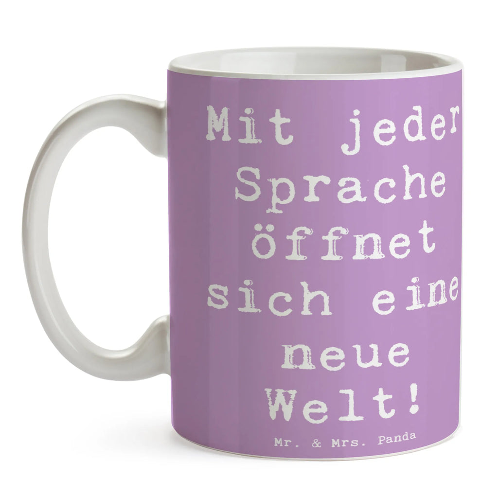 Tasse Spruch Sprachen lernen Tasse, Kaffeetasse, Teetasse, Becher, Kaffeebecher, Teebecher, Keramiktasse, Porzellantasse, Büro Tasse, Geschenk Tasse, Tasse Sprüche, Tasse Motive, Kaffeetassen, Tasse bedrucken, Designer Tasse, Cappuccino Tassen, Schöne Teetassen