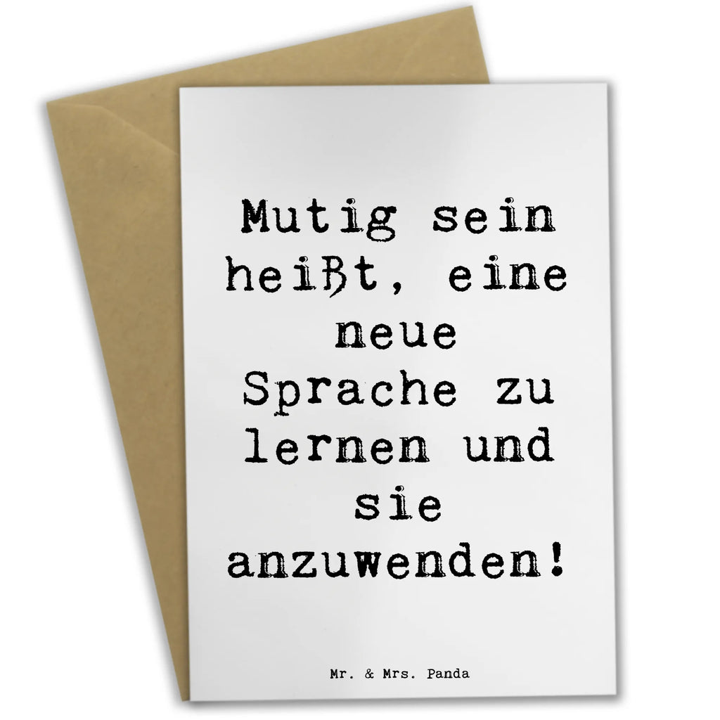 Grußkarte Spruch Sprachen Lernen und Anwenden Grußkarte, Klappkarte, Einladungskarte, Glückwunschkarte, Hochzeitskarte, Geburtstagskarte, Karte, Ansichtskarten