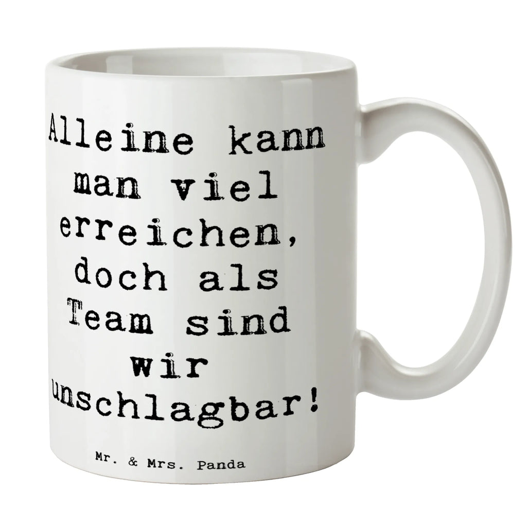 Tasse Spruch Im Team zusammenarbeiten Tasse, Kaffeetasse, Teetasse, Becher, Kaffeebecher, Teebecher, Keramiktasse, Porzellantasse, Büro Tasse, Geschenk Tasse, Tasse Sprüche, Tasse Motive, Kaffeetassen, Tasse bedrucken, Designer Tasse, Cappuccino Tassen, Schöne Teetassen