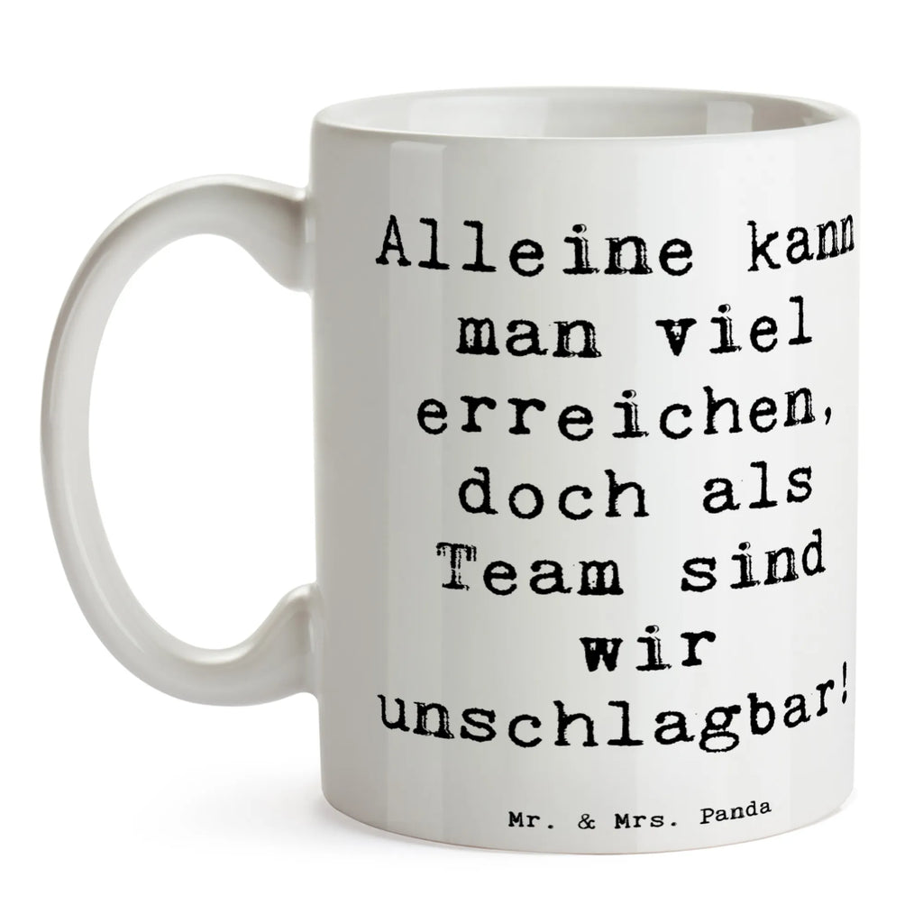 Tasse Spruch Im Team zusammenarbeiten Tasse, Kaffeetasse, Teetasse, Becher, Kaffeebecher, Teebecher, Keramiktasse, Porzellantasse, Büro Tasse, Geschenk Tasse, Tasse Sprüche, Tasse Motive, Kaffeetassen, Tasse bedrucken, Designer Tasse, Cappuccino Tassen, Schöne Teetassen